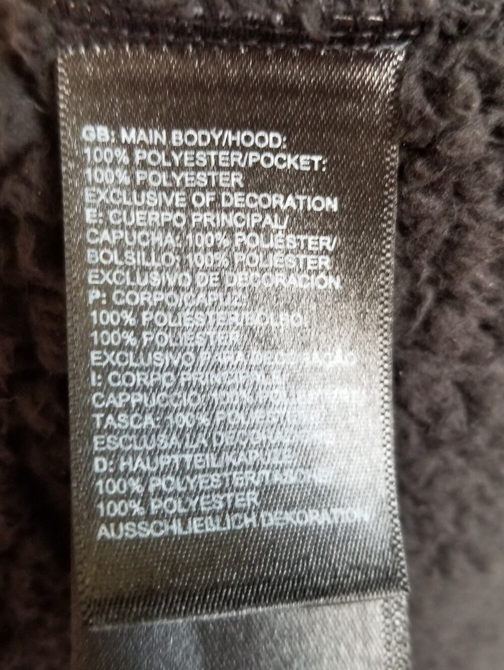 The North Face Campshire Fleece Wrap Jacket L/XL - Picture 9 of 10